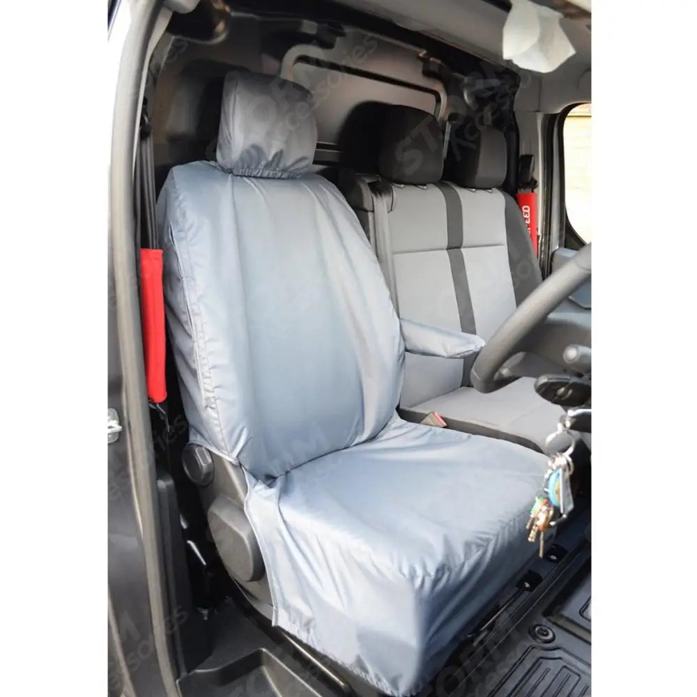 Driver Seat Cover Grey For Toyota Proace 2016 On