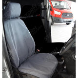 Driver's Seat Cover Grey For Ford Transit Connect Van 2014-2018