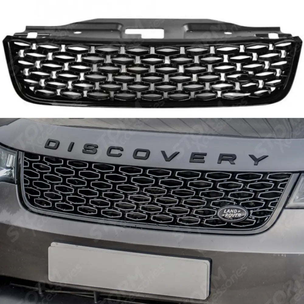 Dynamic Front Grille Black For Land Rover Discovery 5 2017 On
