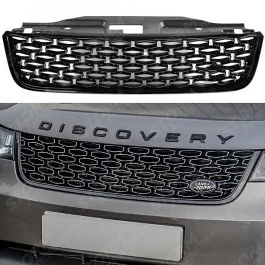 Dynamic Front Grille Black For Land Rover Discovery 5 2017 On