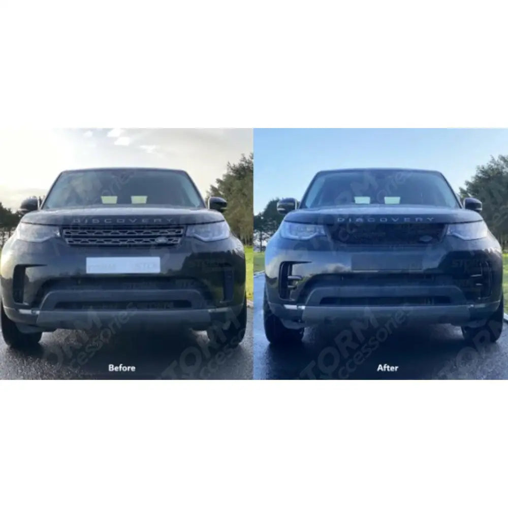 Dynamic Front Grille Black For Land Rover Discovery 5 2017 On