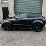 Dynamic STX Style Running Boards Side Steps Pair For Range Rover Evoque L538 - 2011 - 2019