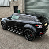 Dynamic STX Style Running Boards Side Steps Pair For Range Rover Evoque L538 - 2011 - 2019