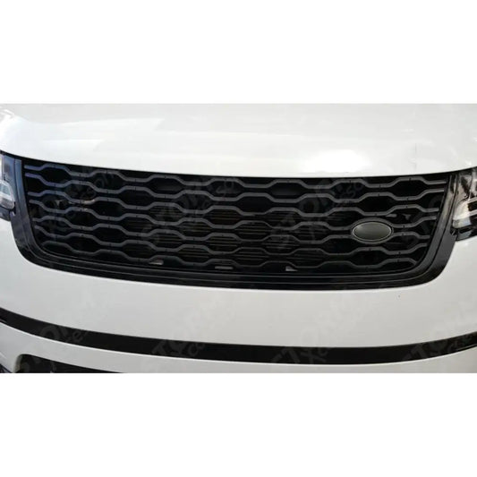 Dynamic Upgrade Front Grille Black For Range Rover Velar 2017 On - L560