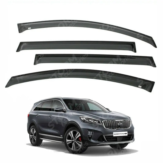 Egr 4-pcs Wind Deflectors External Fit For Kia Sorento 2015 On