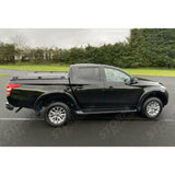 Egr Aluminium Tonneau Cover Black Finish For Mitsubishi L200 Series 5 - 6 - Fiat Fullback D-cab 2016 On