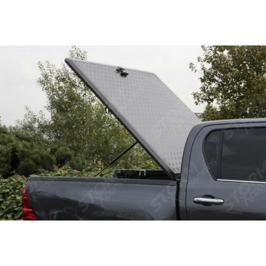 Double Cab Egr Aluminium Tonneau Cover Black Finish For Toyota Hilux 2016 On