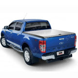 Egr Aluminium Tonneau Cover Mill Finish For Ford Ranger T6 Double Cab 2012-2022