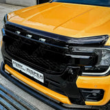 Egr Bonnet Guard Dark Smoke For Ford Ranger 2023 On