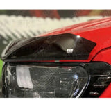 Egr Bonnet Guard Protector Dark Smoke For Ford Ranger T6 2016-2022