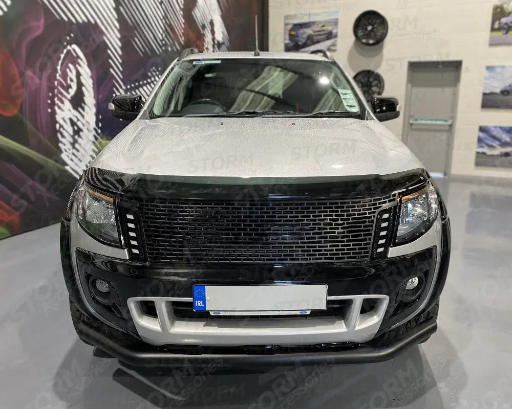 Egr Bonnet Guard Protector For Ford Ranger Mk5 T6 2012-2015