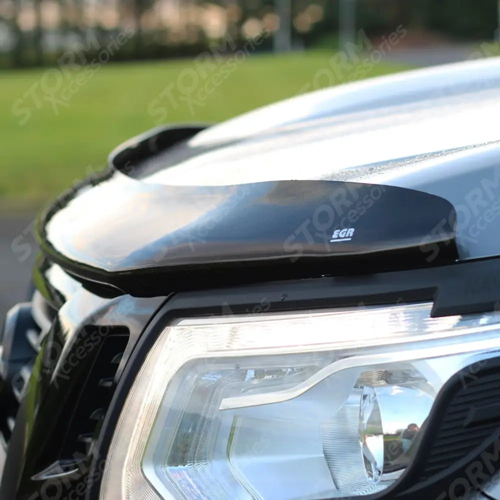 Egr Dark Smoke Bonnet Guard Protector For Nissan Navara Np300 2016 On