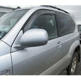 Egr Front Wind Deflectors External Fit For Toyota Landcruiser Lc120 2003-2009