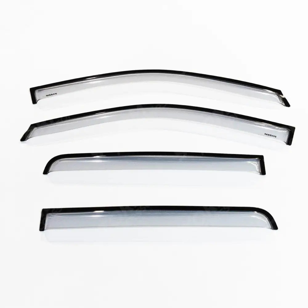 Egr Genuine Quad Wind Deflectors External Fit For Nissan Navara Np300 - 2016 On Double Cab