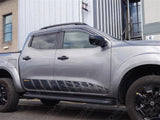 Egr Genuine Quad Wind Deflectors External Fit For Nissan Navara Np300 - 2016 On Double Cab