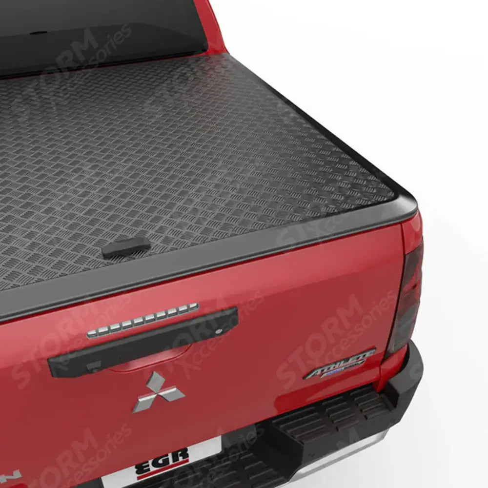 EGR Load Shield Aluminum Tonneau In Black For Mitsubishi L200 2024+ Double Cab - Tonneau Covers