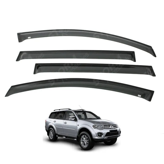 EGR Quad Wind Deflectors - External Fit For Mitsubishi Shogun Sport 2008-2016