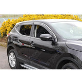 Egr Quad Wind Deflectors External For Nissan Qashqai 2014 On
