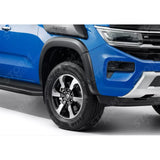 EGR Slimline Wheel Arch Kit Smooth Black Finish 6 PCS For Volkswagen Amarok 2023 On Double Cab