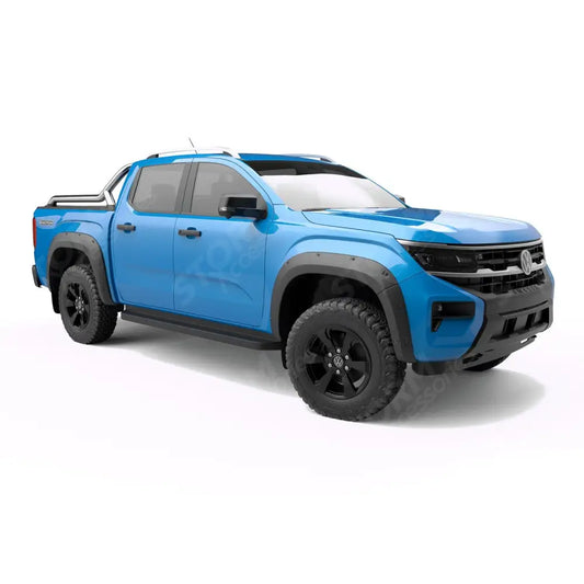 Egr Wheel Arch Kit Bolt Look Matt Black Finish 6 Pcs For Volkswagen Amarok 2023 On Double Cab