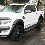 Egr Wheel Arches Arch Set Kit Matt Black Finish For Ford Ranger T6 Double Cab 2016-2019