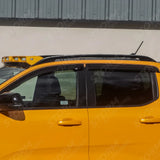 Egr Wind Deflectors External Fit Dark Smoke For Ford Ranger Double Cab & Vw Amarok 2023 On