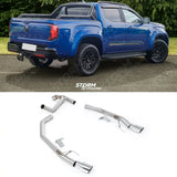Exhaust System For Volkswagen Amarok 3.0 V6 (240ps) Milltek Cat Back