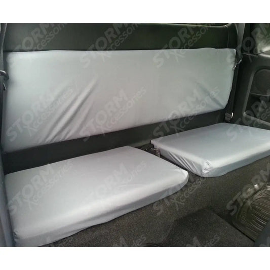 Extra Cab Rear Seat Covers Grey For Toyota Hilux 2005-2016