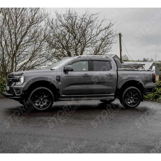 Extreme Wheel Arches In Gloss Black For Ford Ranger 2023 On