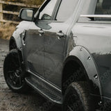 Extreme Wheel Arches In Gloss Black For Ford Ranger 2023 On