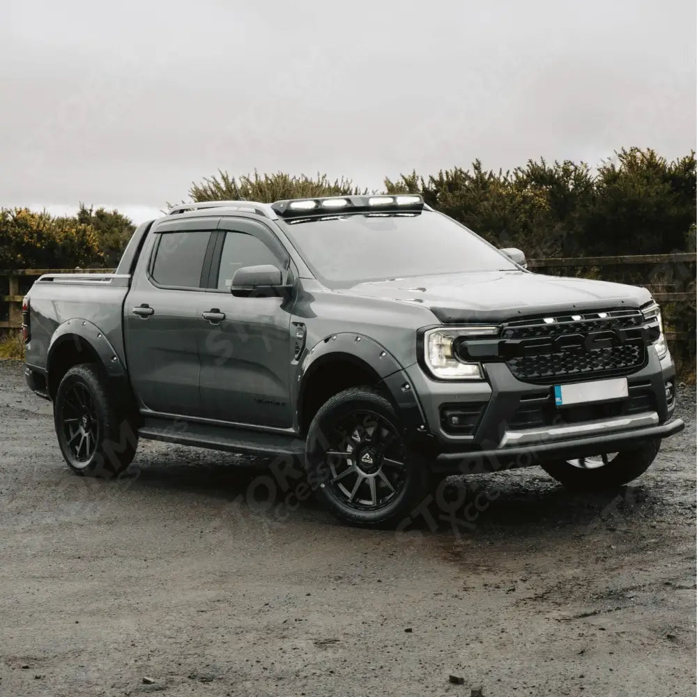 Extreme Wheel Arches In Gloss Black For Ford Ranger 2023 On