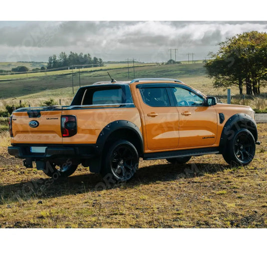 Extreme Wheel Arches In Matt Black For Ford Ranger 2023 On