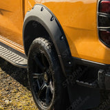 Extreme Wheel Arches In Matt Black For Ford Ranger 2023 On