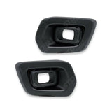 Fog Light Lamp Covers Pair Black For Ford Ranger T6 2019-2022