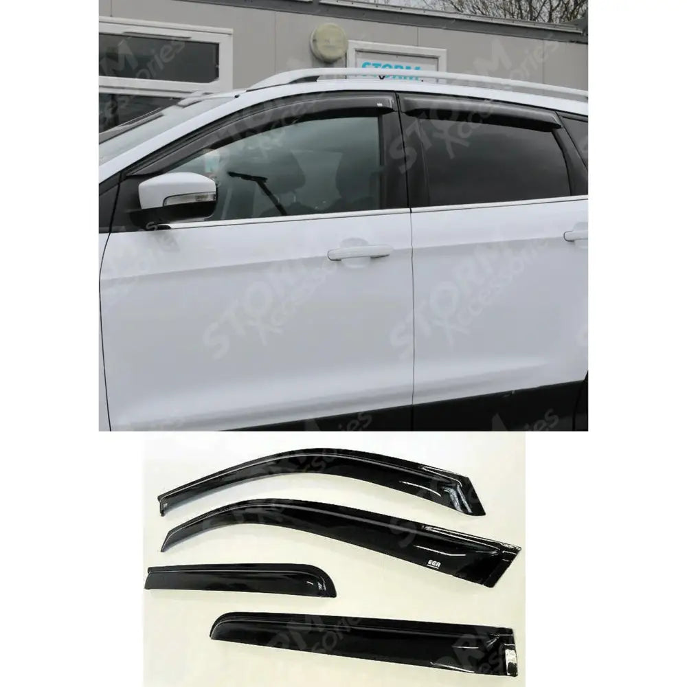 Ford Kuga - 2012-2018 - Egr Quad Wind Deflectors - External Fit