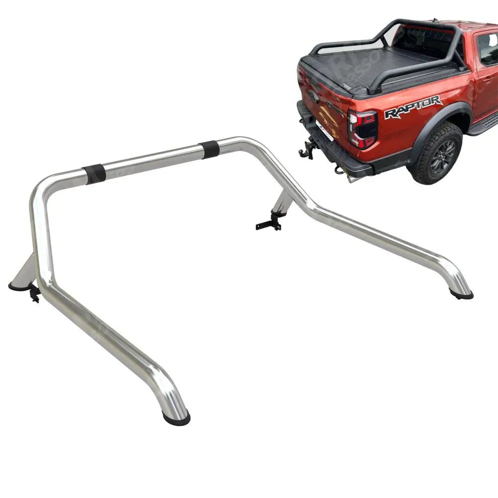 Ford Ranger 2023 / Amarok 2023 Ridgeback Roll Bar In Stainless Steel