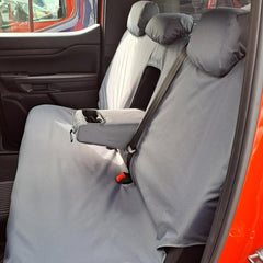 Ford Ranger 2023+ Double Cab Rear Seat Covers - Grey