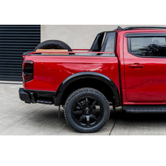 Ford Ranger 2023 On Double Cab Egr Wheel Arch Kit Smooth Gloss Black Finish - 6 Pcs