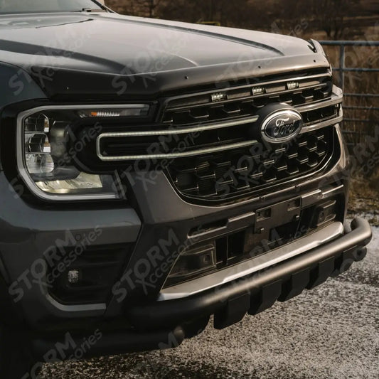 Ford Ranger 2023 On - Egr Bonnet Guard - Dark Smoke