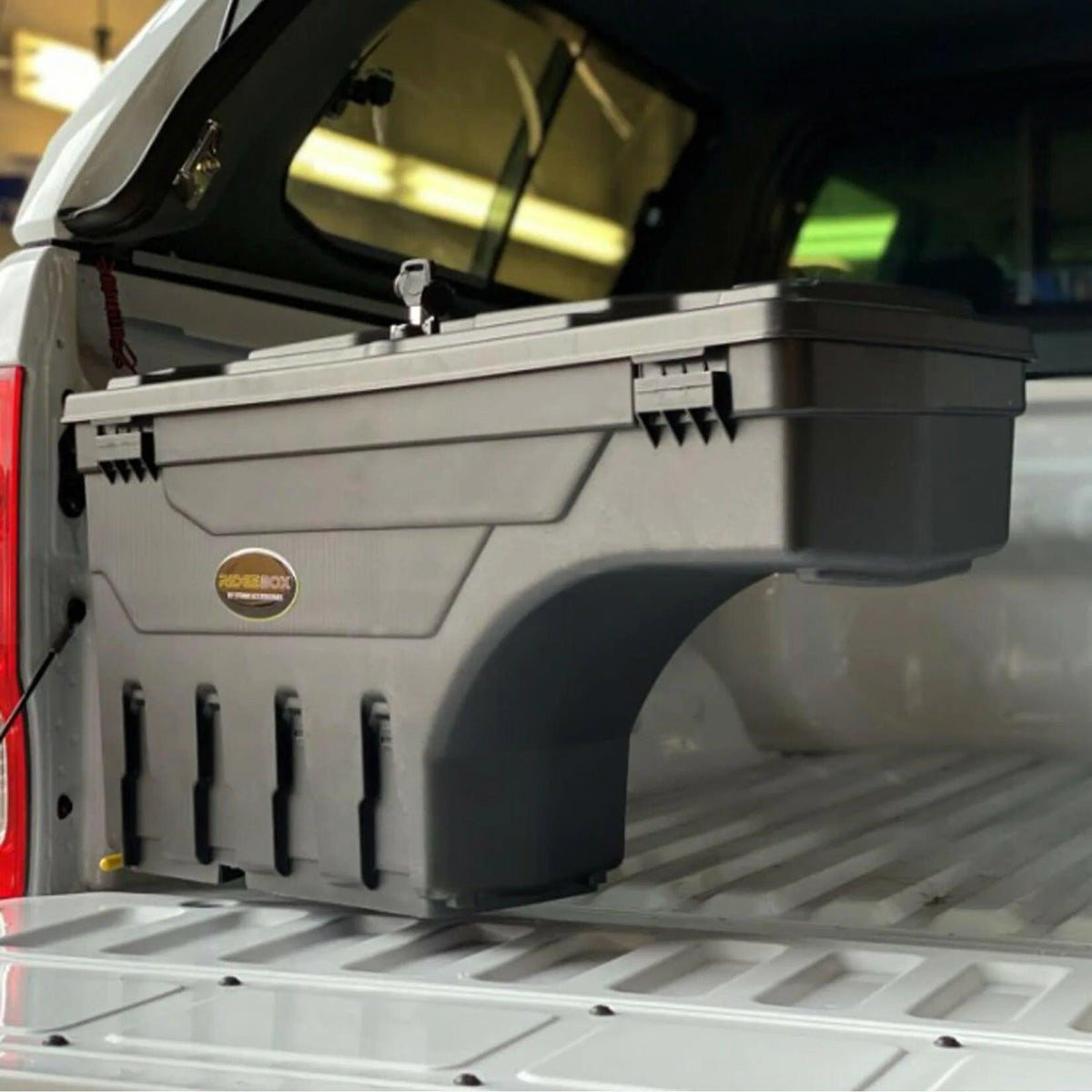 FORD RANGER 2023 ON SWING STORAGE CASE TOOL BOX SWINGBOX - PASSENGER SIDE - Storm Xccessories