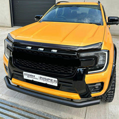 Ford Ranger 2023 On - Egr Bonnet Guard - Dark Smoke