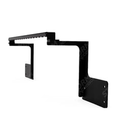 Ford Ranger Next Gen 2023+ Front Spotlight Mount Bracket Bar Black With Osram Spot Lamps