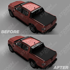 Ford Ranger Next Gen 2023+ Wildtrak Cowling Add On Spoiler In Gloss Black