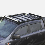 Ford Ranger - Off-road Cargo Roof Rack - Rails - Double Cab - Black