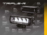Ford Ranger Platinum (2023+) Lazer Light Grille Kit