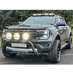 Ford Ranger Raptor 2022 On - Misutonida Ec Approved Front Bar - 76mm - Black