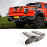 Ford Ranger Raptor 2023 on 3.0 V6 Twin Turbo Milltek Sport Cat Back Exhaust System