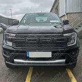 Ford Ranger Raptor 2023 On Single Deck Black Powder Coat Front Spoiler Bar