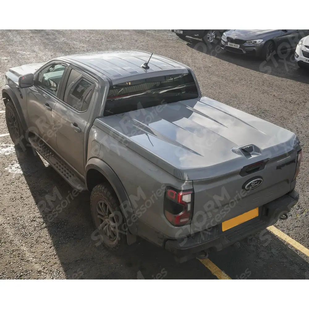 Ford Ranger & Raptor T9 2023 On Double Cab Ridgeback 1 Pc Lid Conqure Grey - JMW