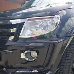 Ford Ranger T6 2012-2015 - Stx Head Light Covers - Chrome